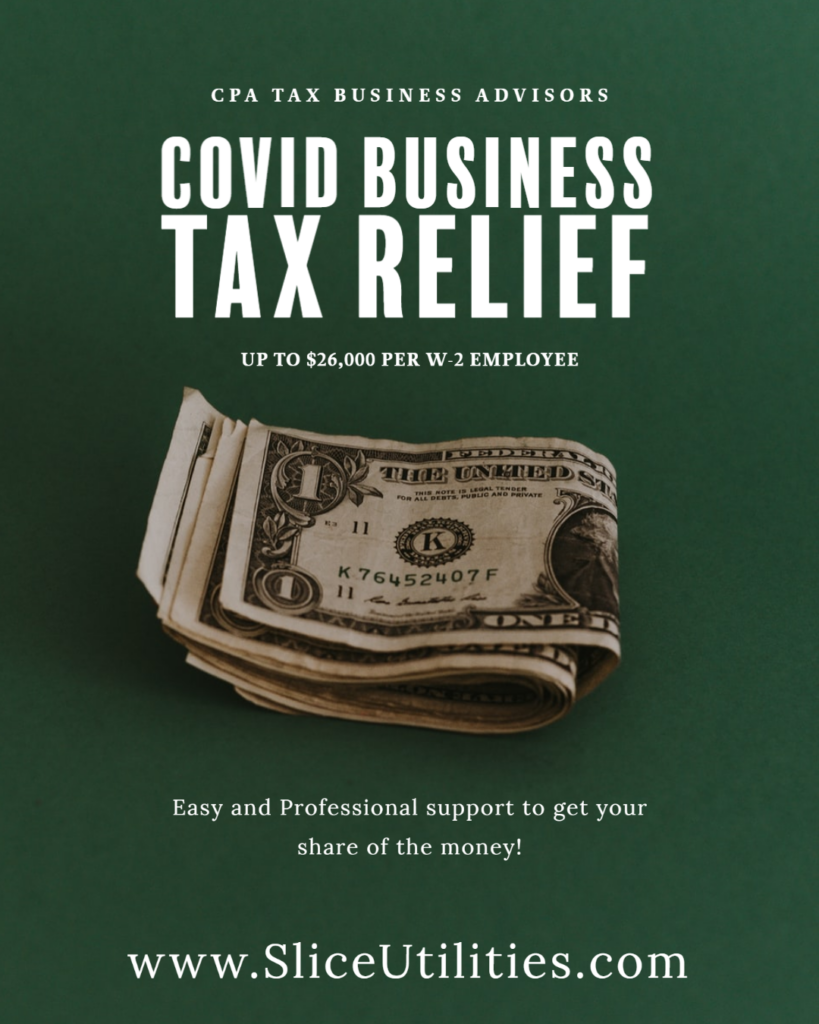 Covid Business Tax Relief Program Shadow Canvas Cybersecurity shield